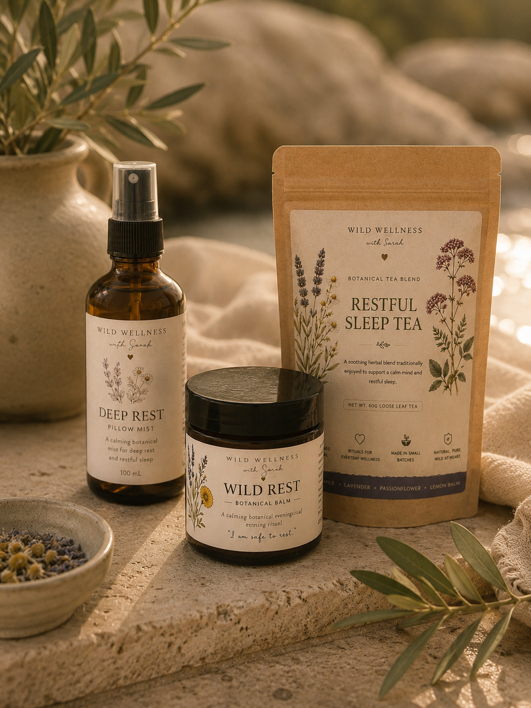 The Evening Ritual botanical collection
